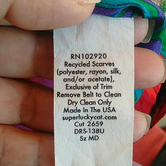 Multi floral silk tank top - Picture 8 of 8